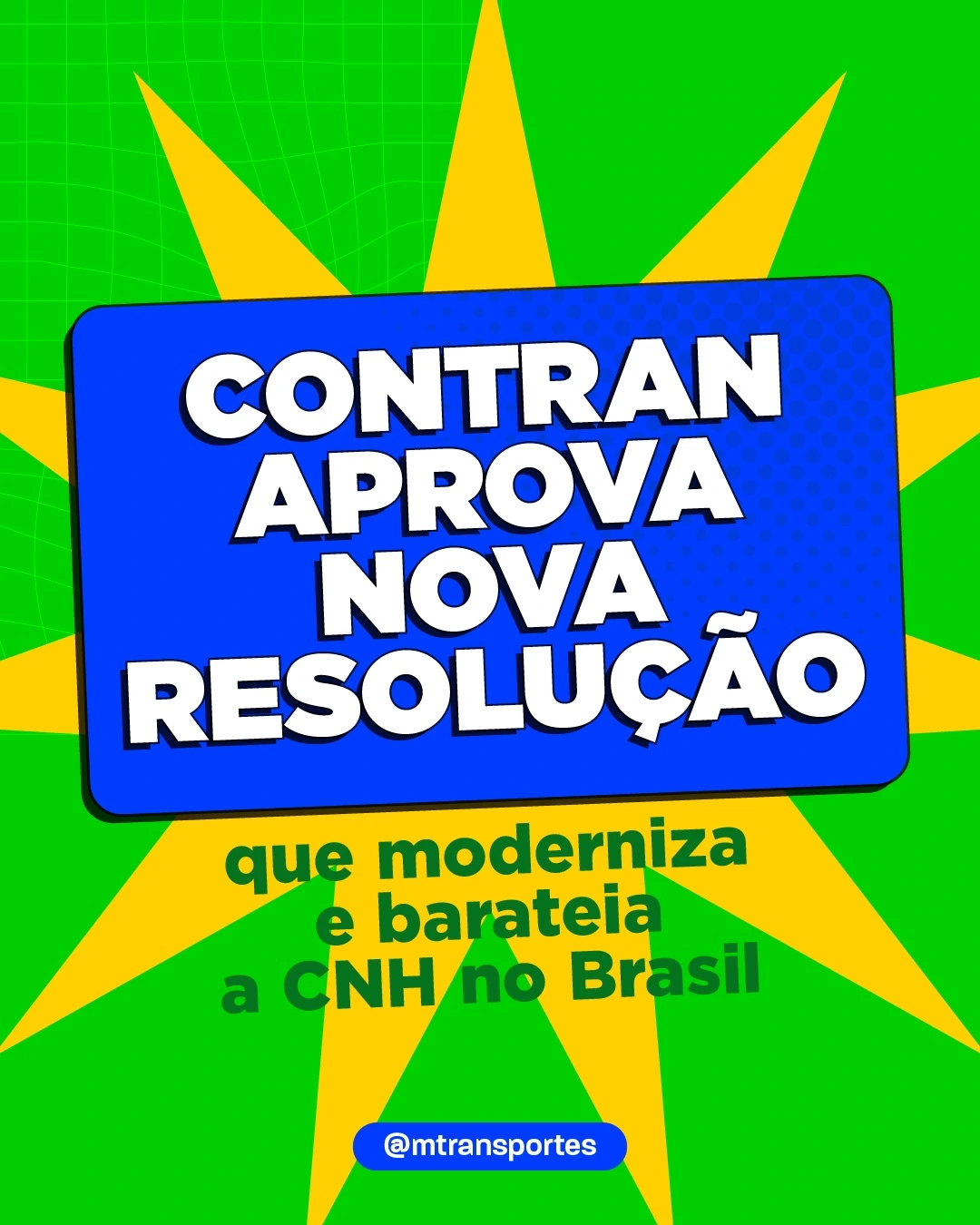 Contran aprova nova resolução