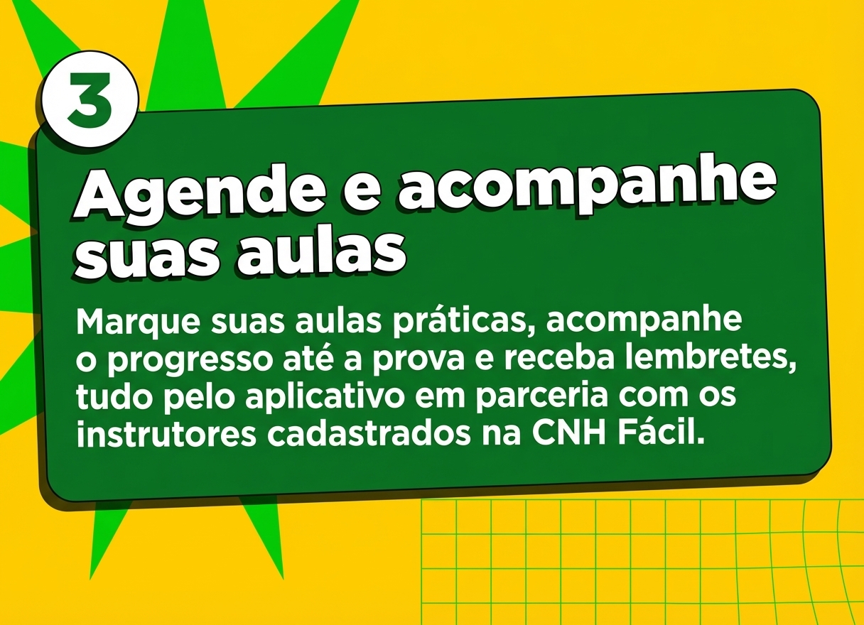 Aulas práticas de direção até a prova da CNH
